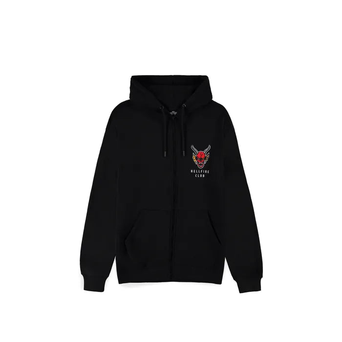Stranger Things - Hellfire Club Member - Men's Zipper Hoodie