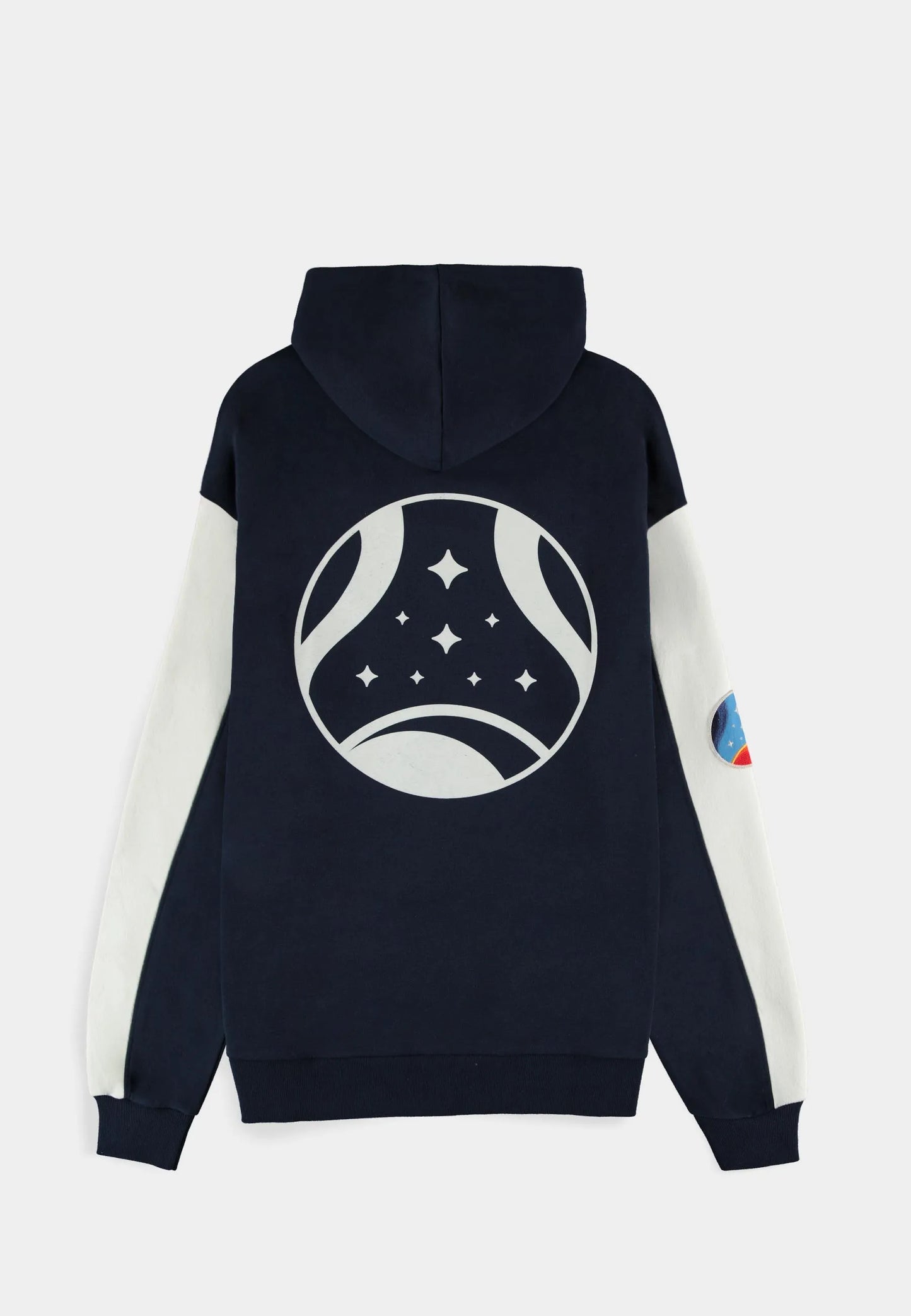 Starfield - Monochrome Emblem Men's Zipper Hoodie