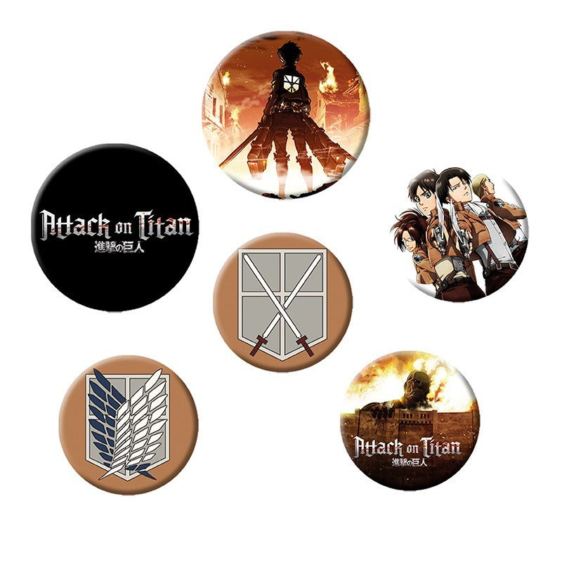 Attack on Titan - Badge Pack - Charaktere
