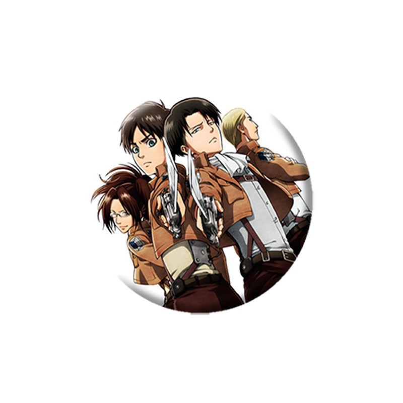 Attack on Titan - Badge Pack - Charaktere