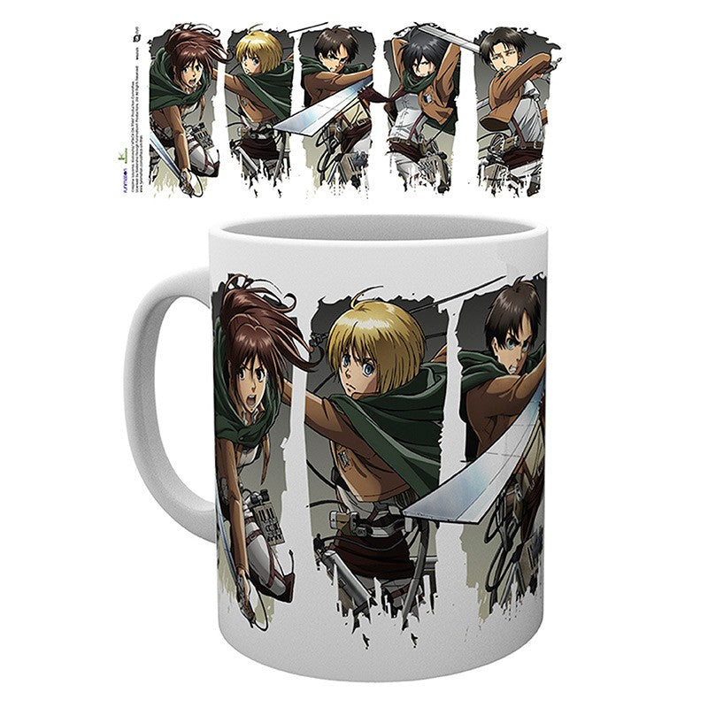 Attack on Titan - Tasse - Character Montage