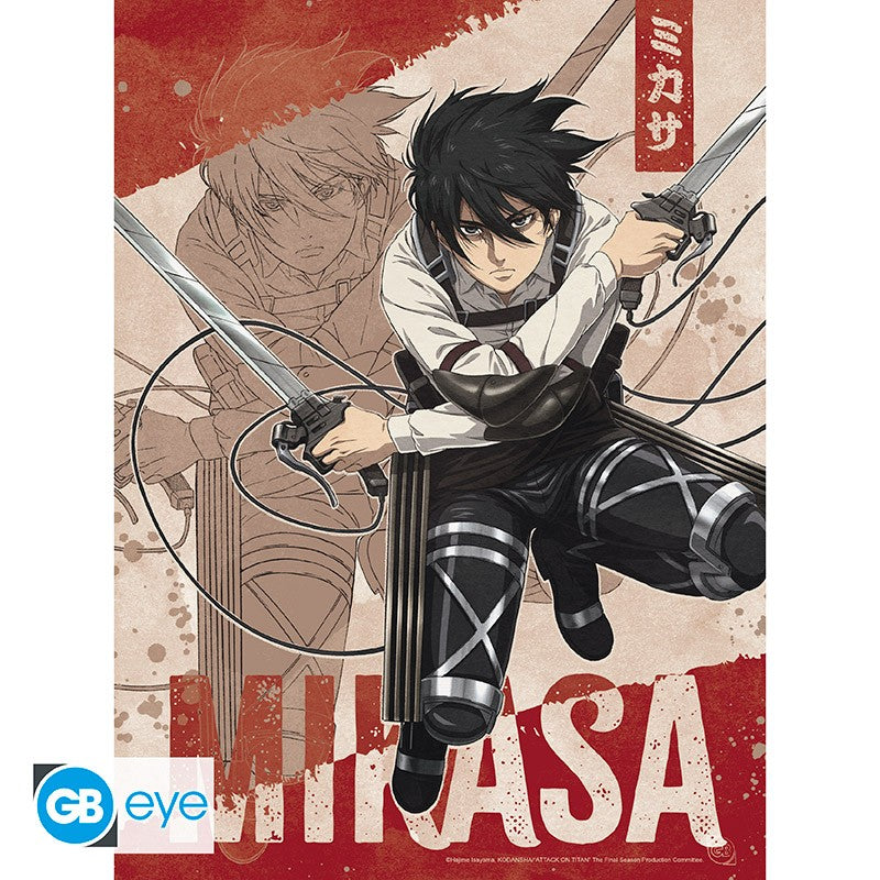 Attack on Titan - 9 Portfolio Posters - Characters S4