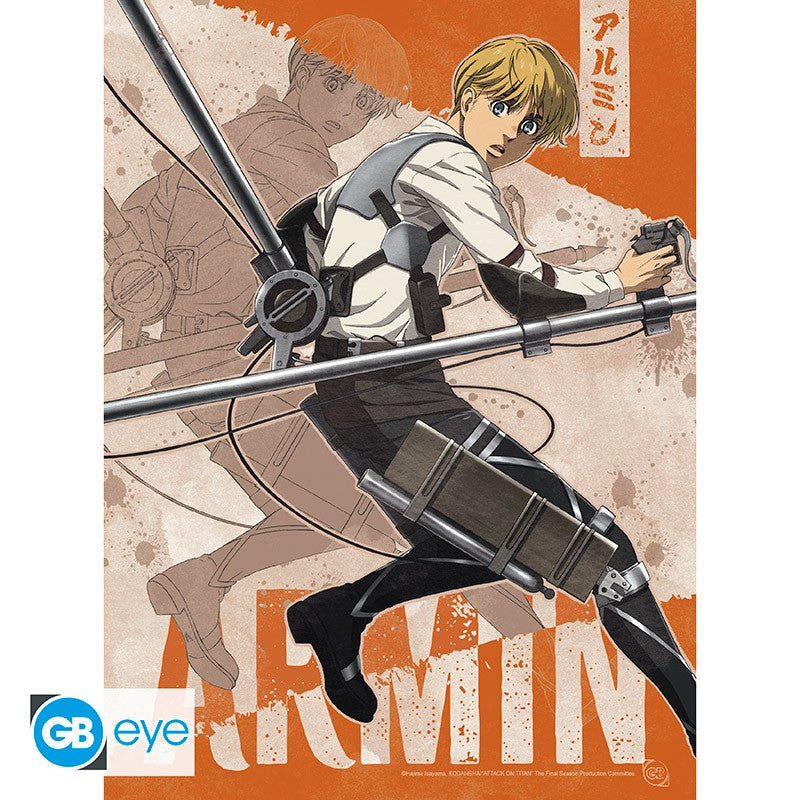 Attack on Titan - 9 Portfolio Posters - Characters S4