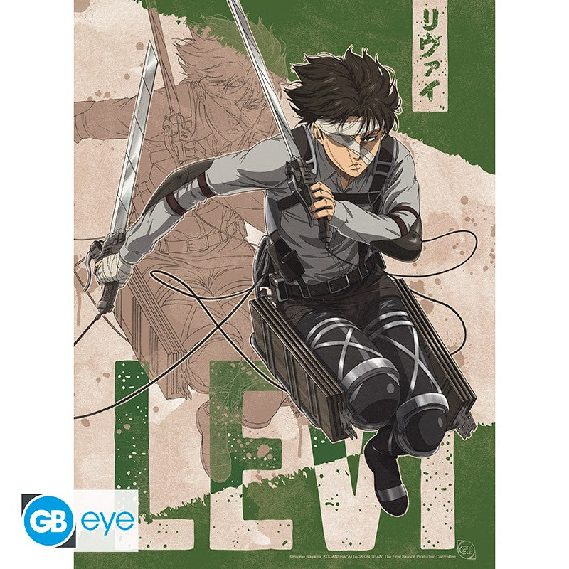 Attack on Titan - 9 Portfolio Posters - Characters S4