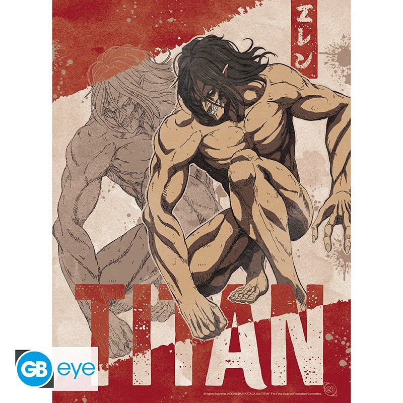 Attack on Titan - 9 Portfolio Posters - Characters S4