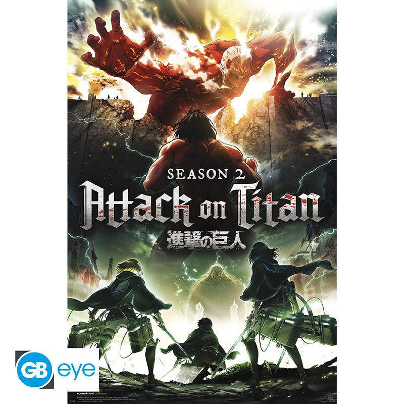 Attack on Titan - Poster Maxi - Key Art S2