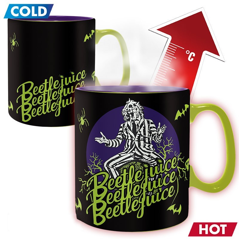Beetlejuice - Wärmewechsel Tasse - Beetlejuice, Beetlejuice, Be-