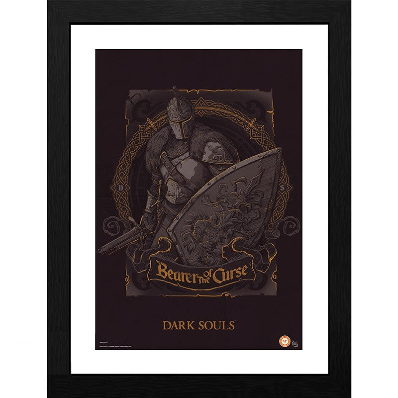 Dark Souls - Framed print "Bearer of the Curse" (30x40)