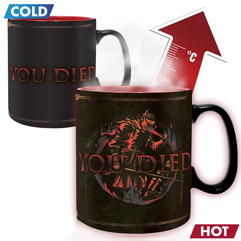 Dark Souls - Wärmewechsel Tasse - You Died