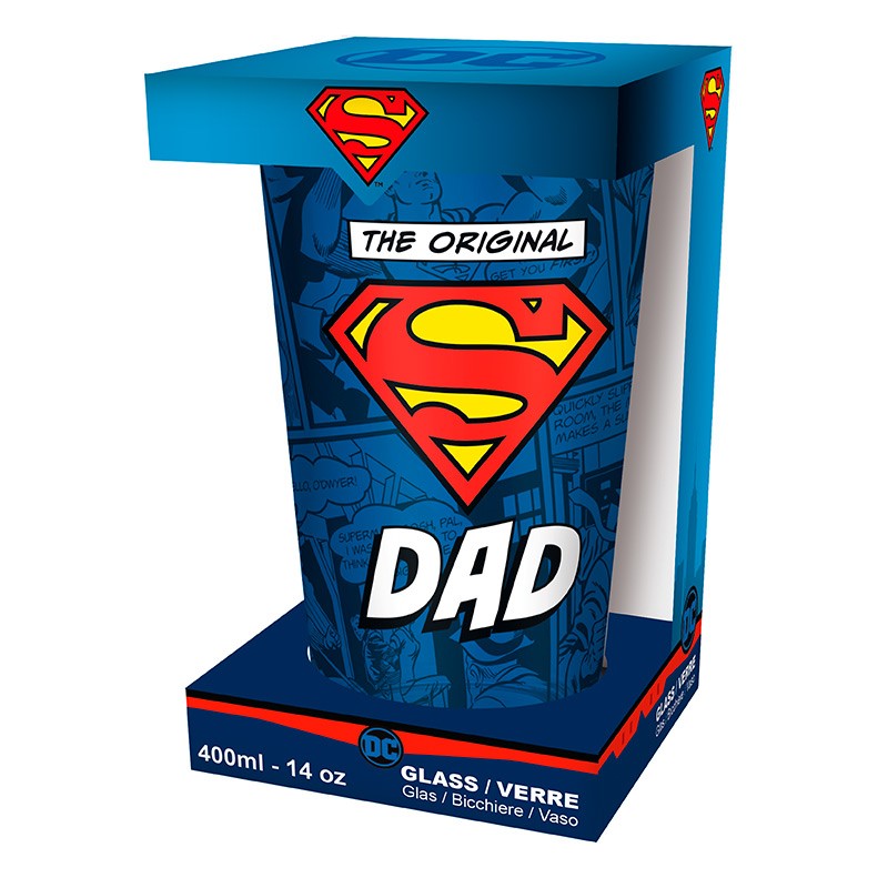 DC Comics - Trinkglas - THE ORIGINAL "S" DAD