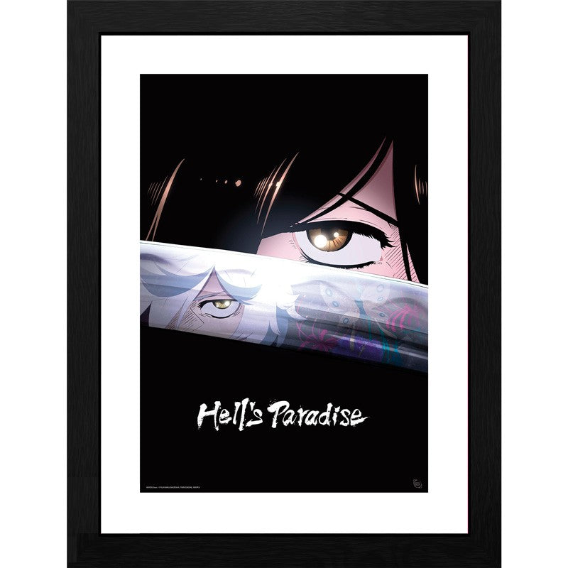 Hell's Paradise - Framed Print - S01 Teaser Art