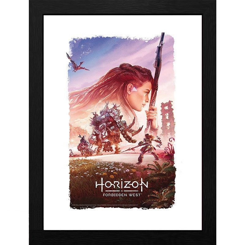 Horizon - Framed print - Aloy