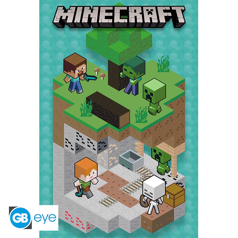 Minecraft - Poster Maxi - Into the mine