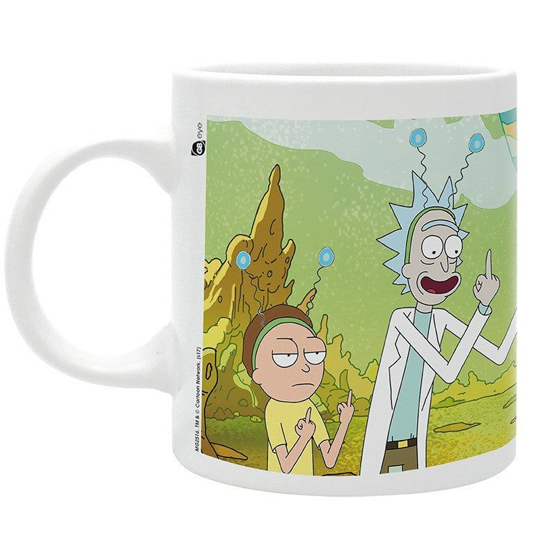 Rick and Morty - Tasse - Peace