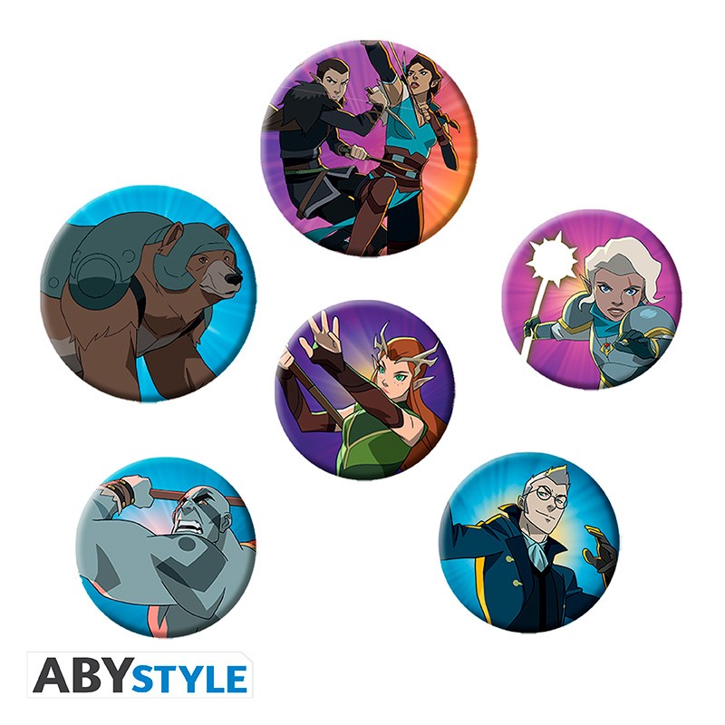The Legend of Vox Machina - Badge Pack - "Characters"