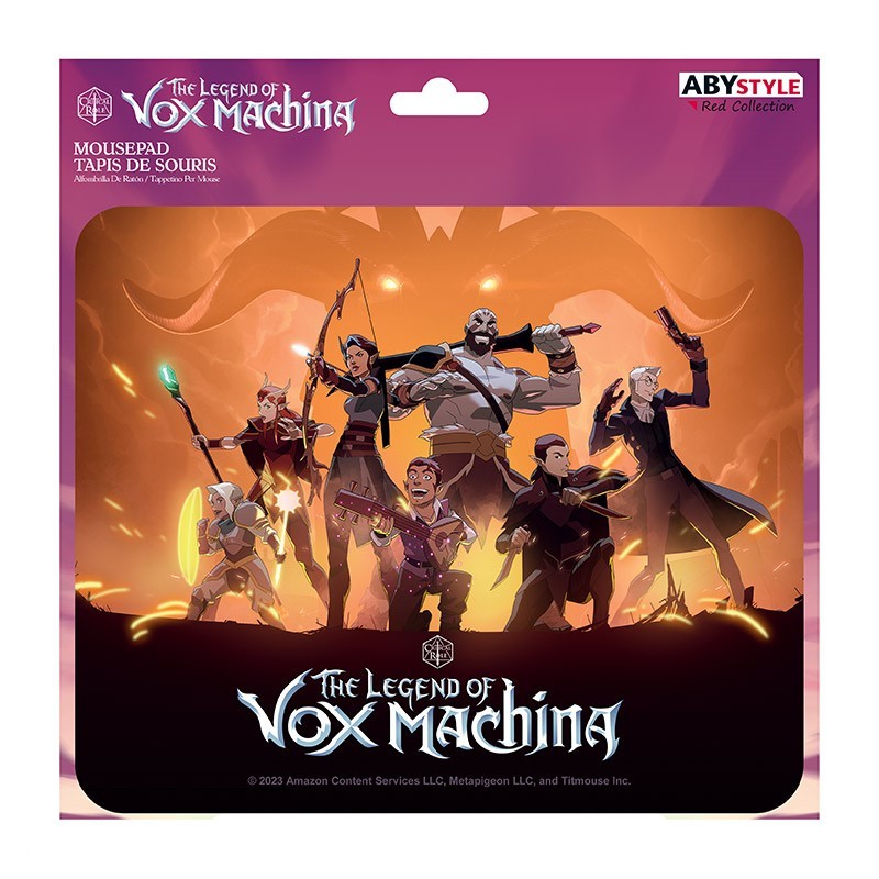 The Legend of Vox Machina - Flexible mousepad - "Group"