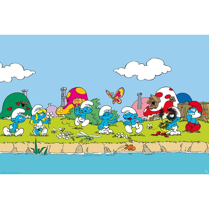The Smurfs - Poster Maxi - GROUP