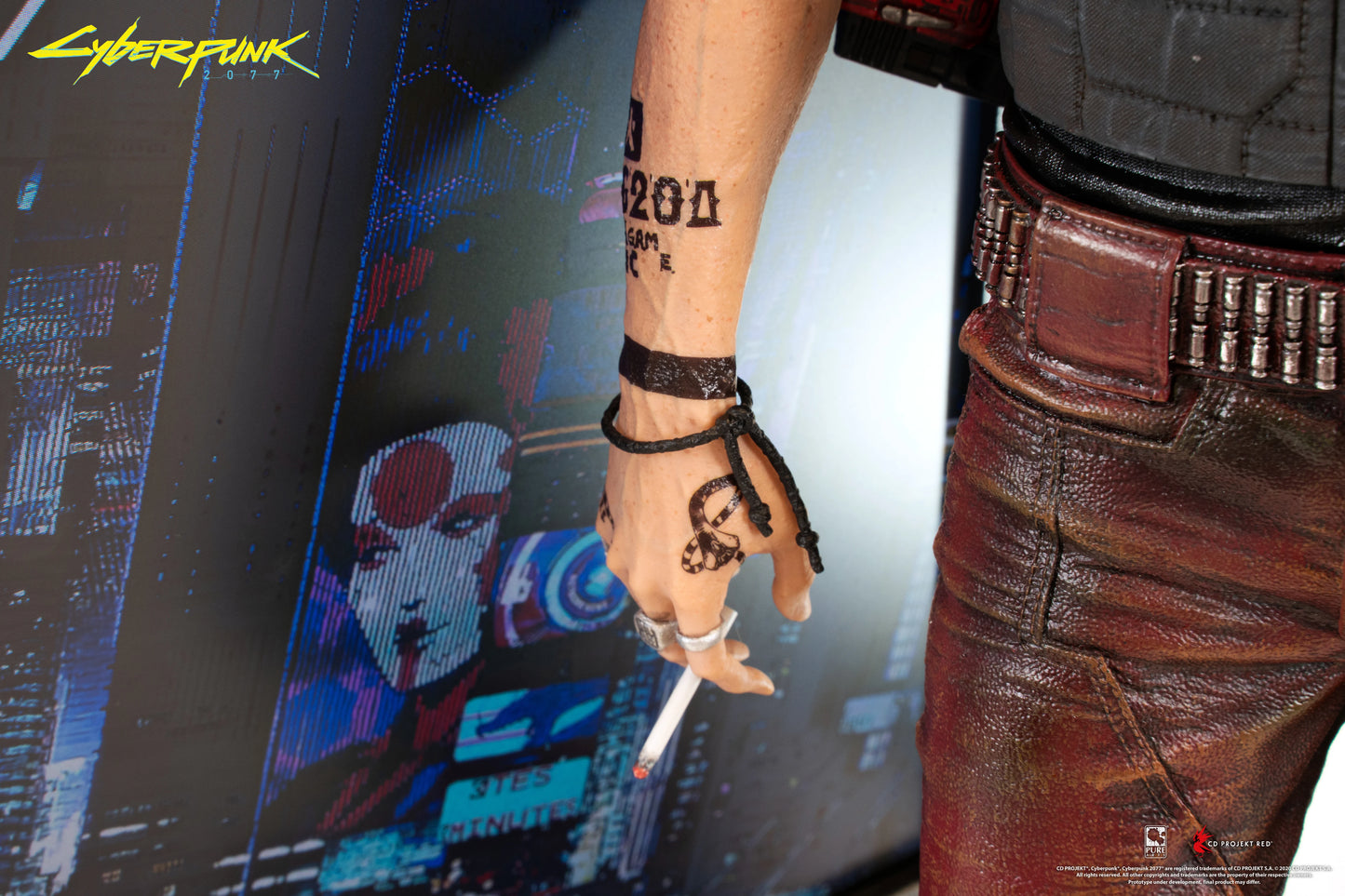 Cyberpunk 2077 - Figur - Johnny Silverhand Premium Statue 1/4 Scale