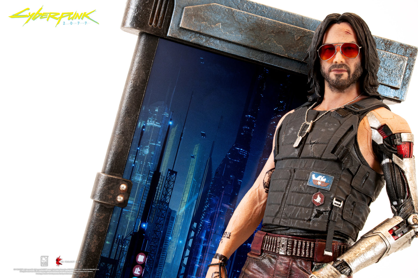 Cyberpunk 2077 - Figur - Johnny Silverhand Premium Statue 1/4 Scale