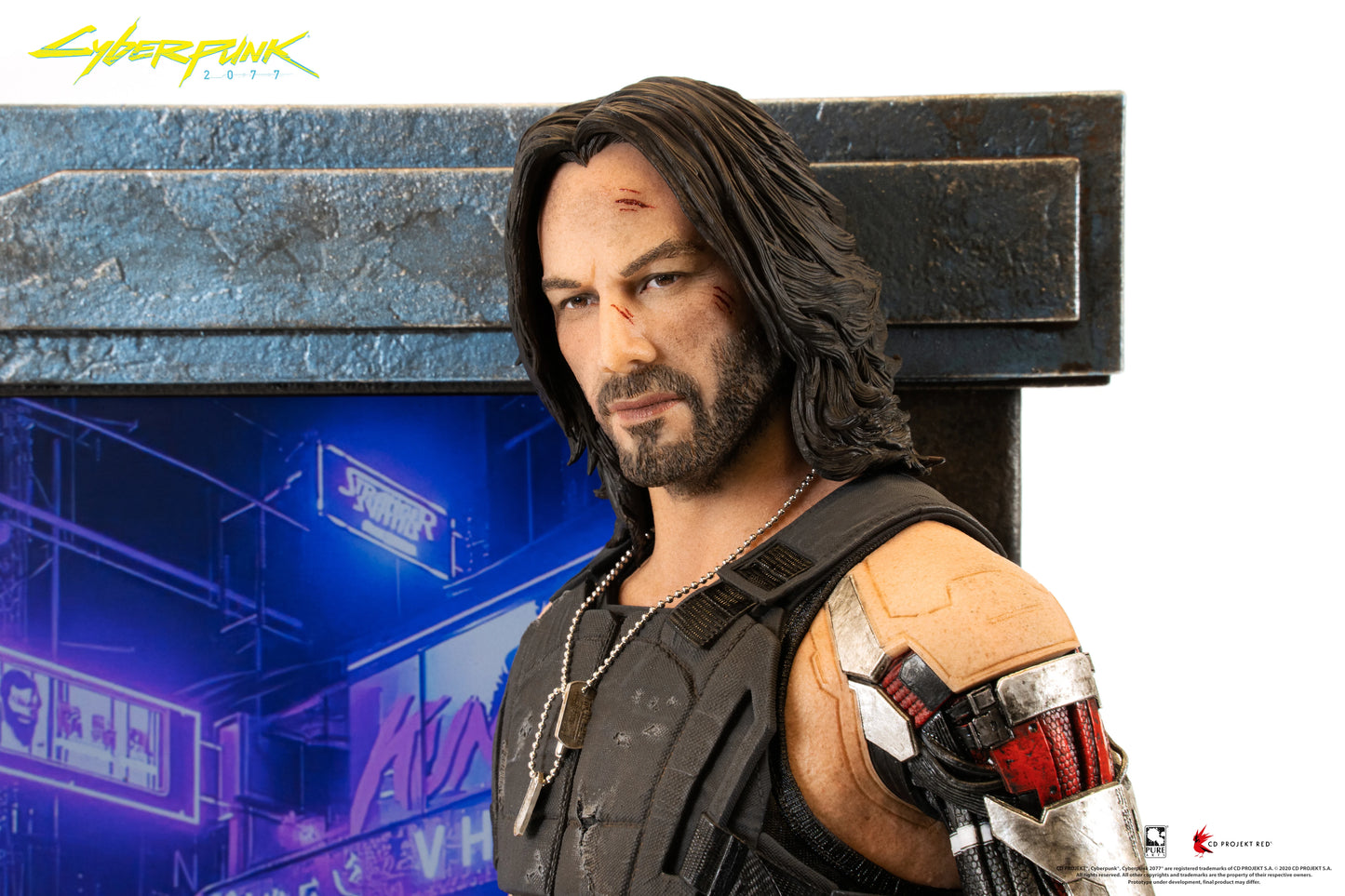 Cyberpunk 2077 - Figur - Johnny Silverhand Premium Statue 1/4 Scale