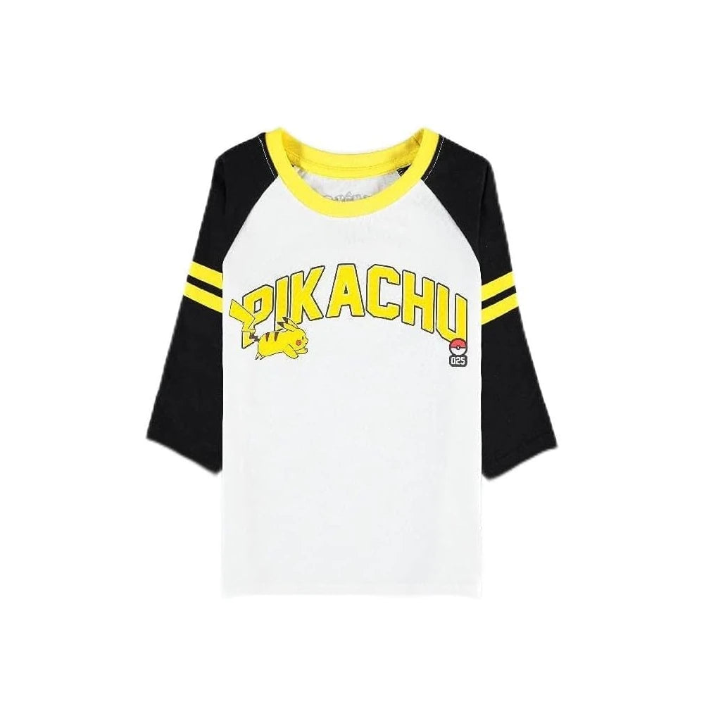 Pokémon - T-Shirt - Running Pika - Girls 3/4