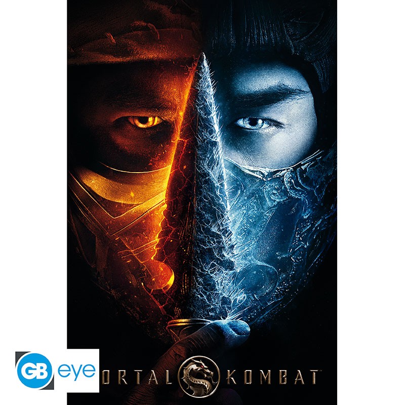 Mortal Kombat - Poster Maxi - Scorpion vs Sub-Zero