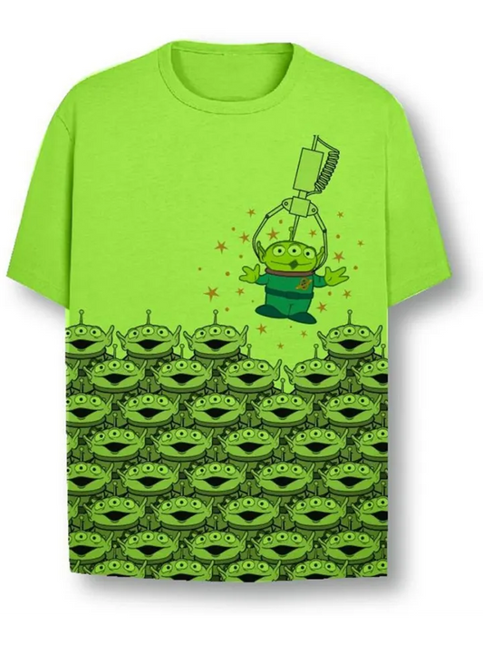 Toy Story - Kinder T-Shirt - Green Aliens